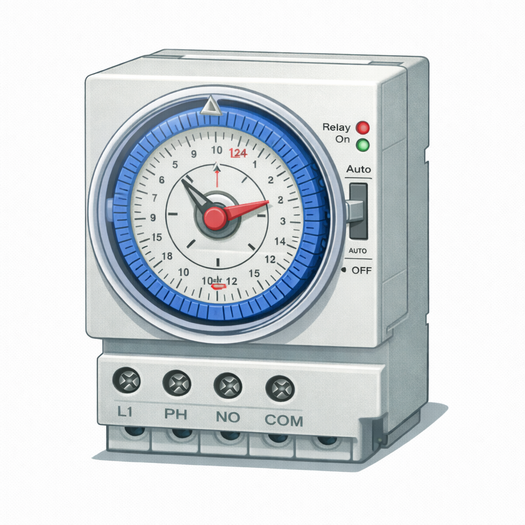 تایمر _ساعت فرمان_ساعت کار