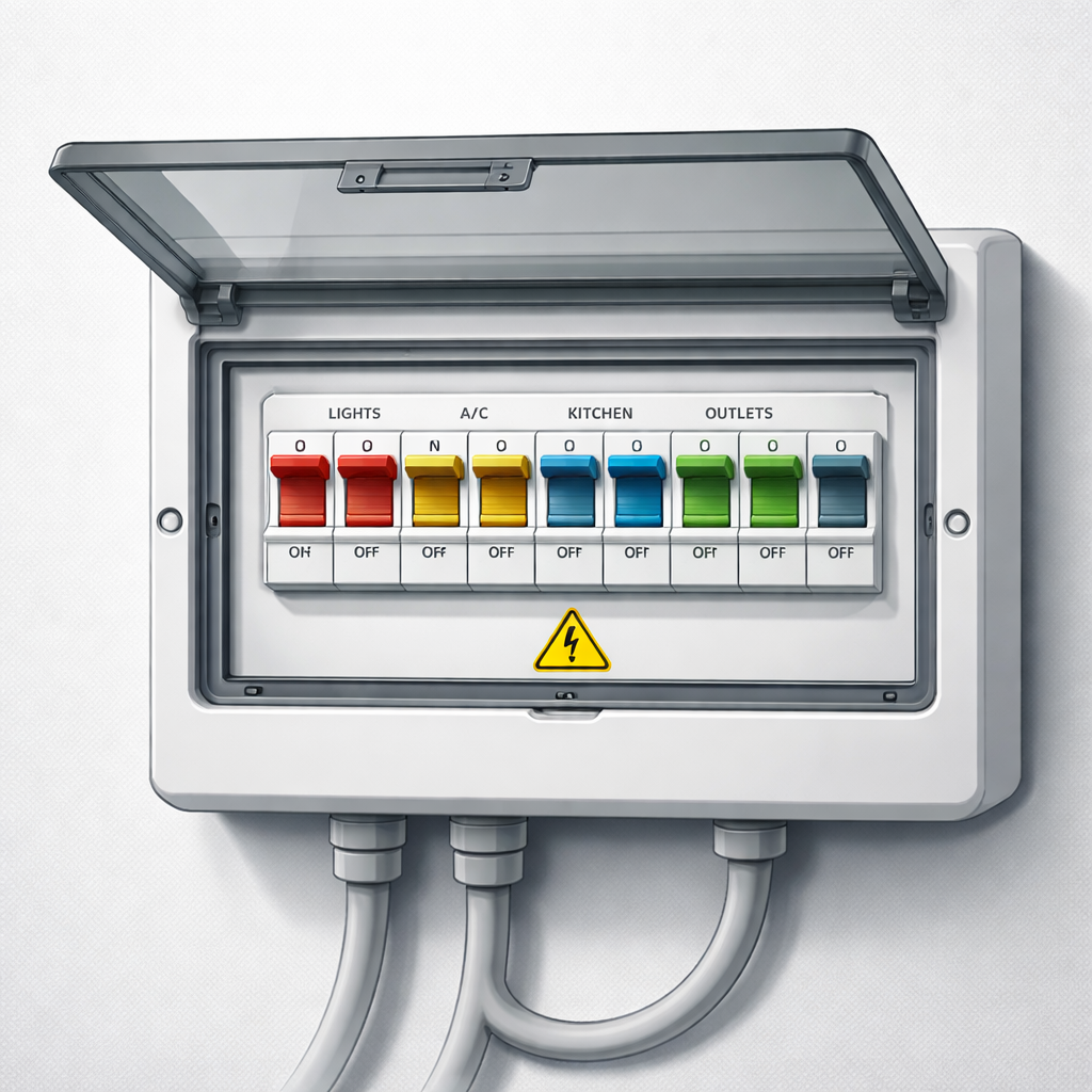 جعبه تقسیم و جعبه فیوز