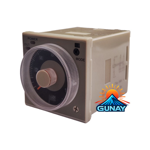 تایمر تابلویی مولتی رنج - مولتی ولت 8 پایه مدل  H3CR-A8