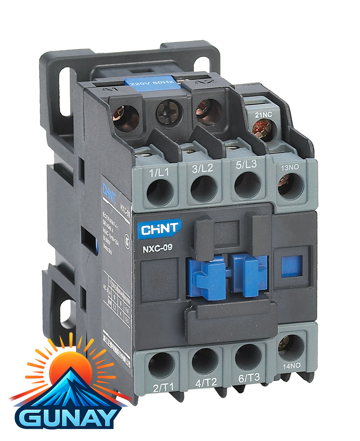 کنتاکتور 9 آمپر چانت بوبین 220VAC