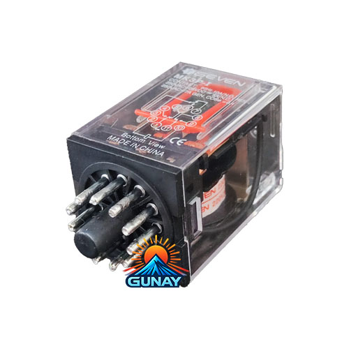 رله 11 پایه مدل MK3P بوبین 24VDC سون الکتریک