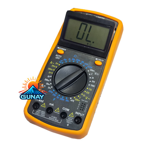 مولتی متر دیجیتال مدل  SEDM-9205A سون الکتریک صفحه نمایش تاشو