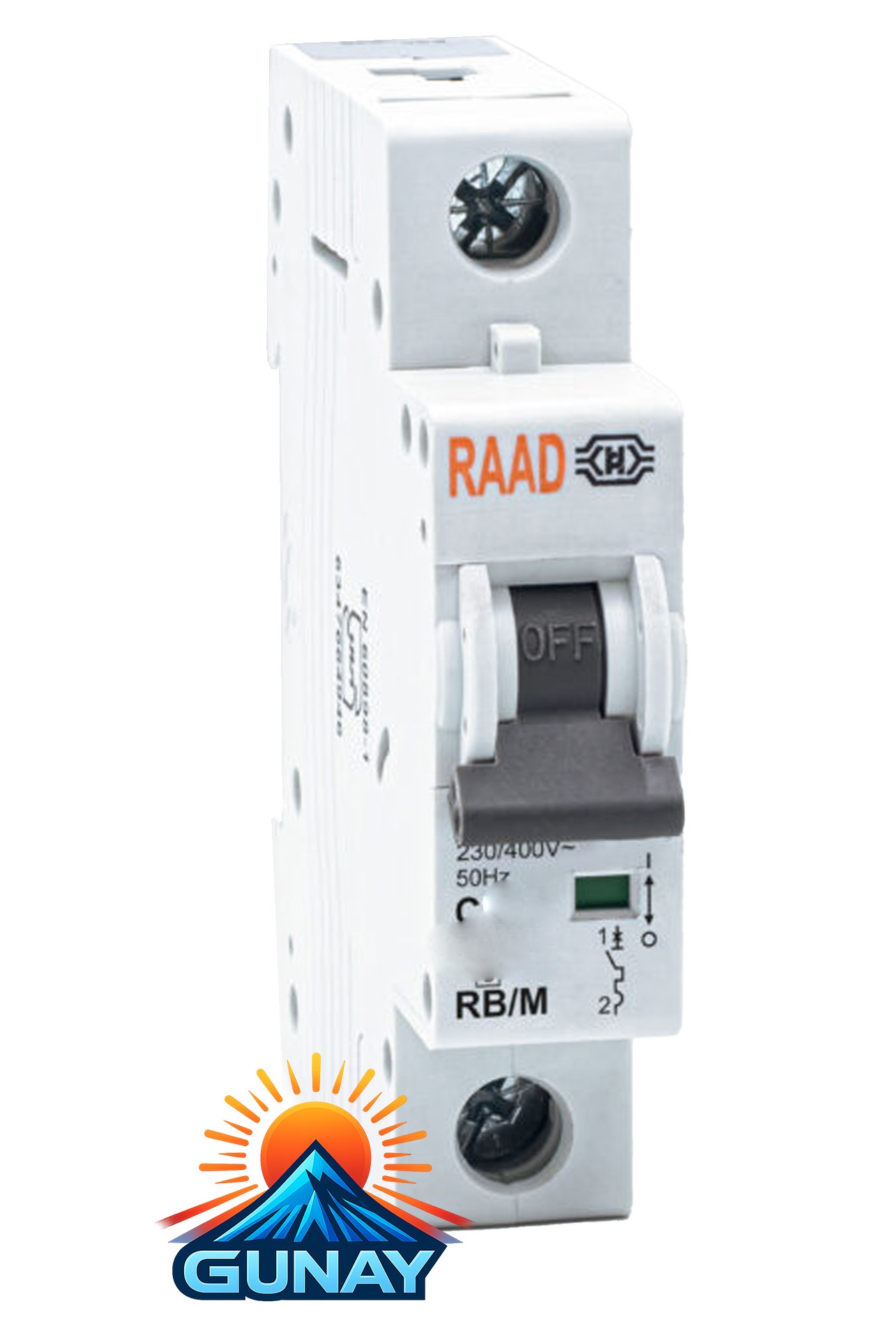 کلید مینیاتوری تک پل ( تک فاز ) 63 آمپر رعد الکتریک