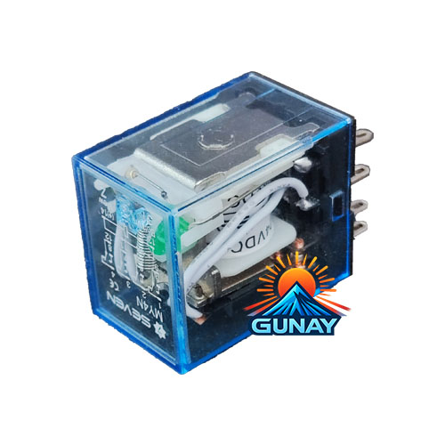 رله 14 پایه کتابی مدل MY4N بوبین 24VDC سون الکتریک