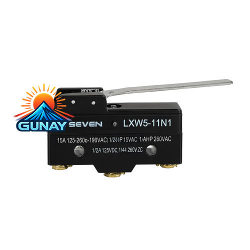 میکروسوئیچ اهرم بلند ساده مدل LXW5-11N1 سون الکتریک