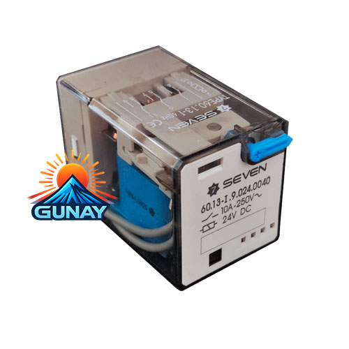 رله 11 پایه مدل 6013 بوبین 24VDC سون الکتریک