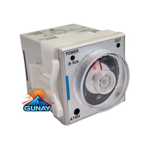 تایمر تابلویی مولتی رنج - مولتی ولت 8 پایه مدل  AT8N سون الکتریک