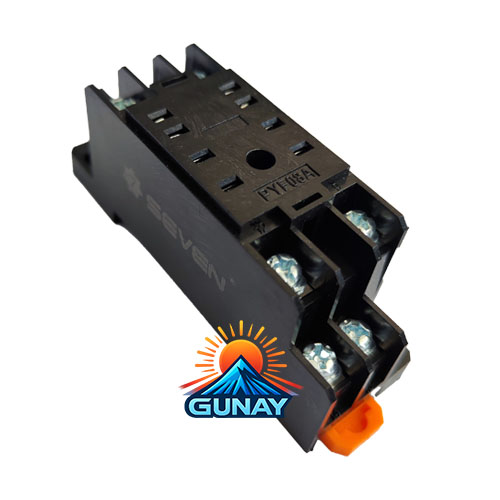 پایه 8 پین مناسب رله کتابی مدل PYF08A سون الکتریک