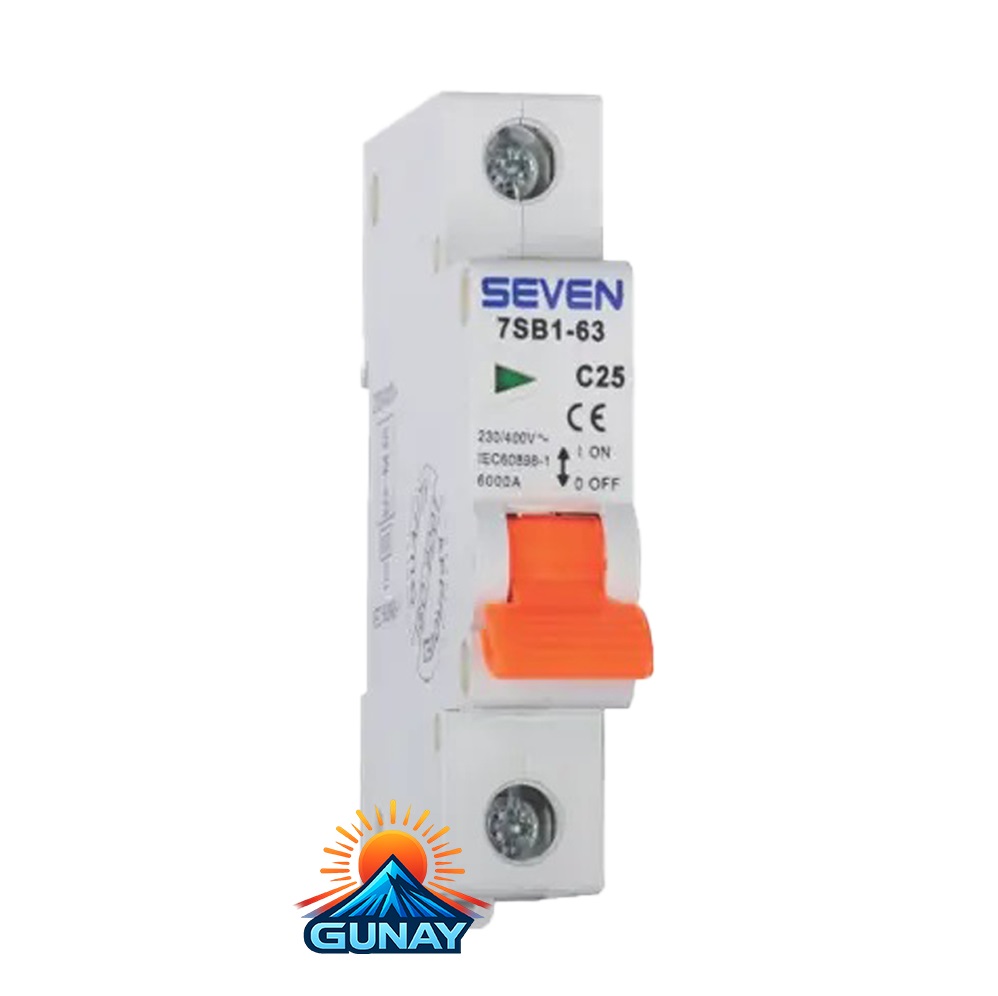 کلید مینیاتوری تک پل ( تک فاز ) 32 آمپر سون الکتریک SEVEN