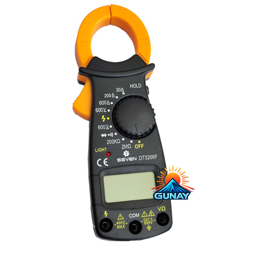 کلمپ متر دیجیتال مدل DT3266F بیزر دار سون الکتریک