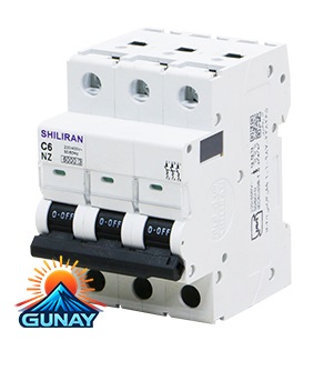 کلید مینیاتوری سه پل ( سه فاز ) 63 آمپر شیل ایران