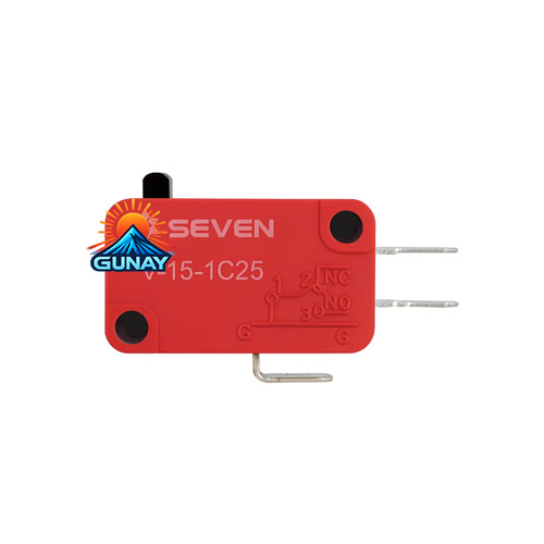میکروسوئیچ ریز فیشی فشاری ساده مدل V-15 سون الکتریک