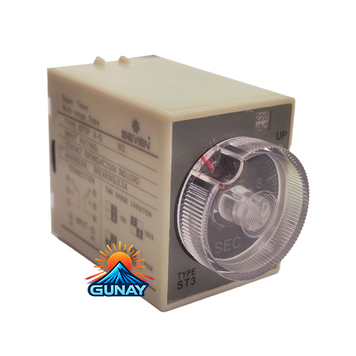 تایمر تابلویی مولتی رنج 8 پایه مدل ST3PAD