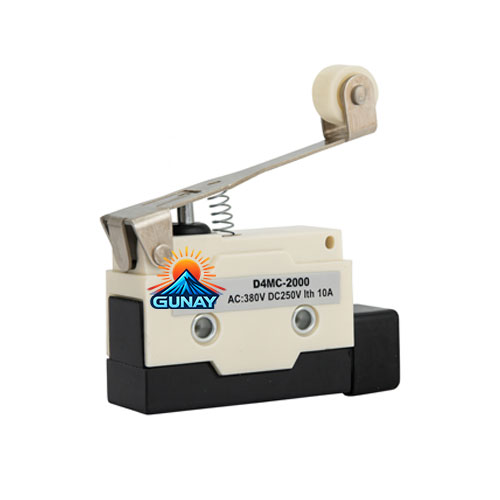 میکروسوئیچ کاور دار اهرم بلند قرقره دار مدل D4MC2000 سون الکتریک